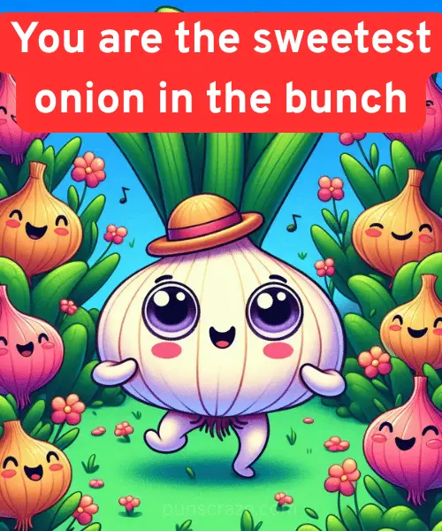 122 Onion Puns That will Make You Cry with Laughter 3 Cute Onion Puns