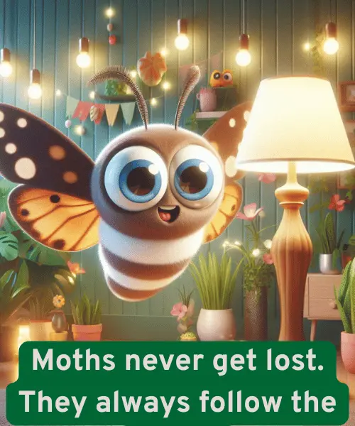 113 Moth Puns to Light Up Your Day – Fun One-Liners 2 Funny Moth Puns