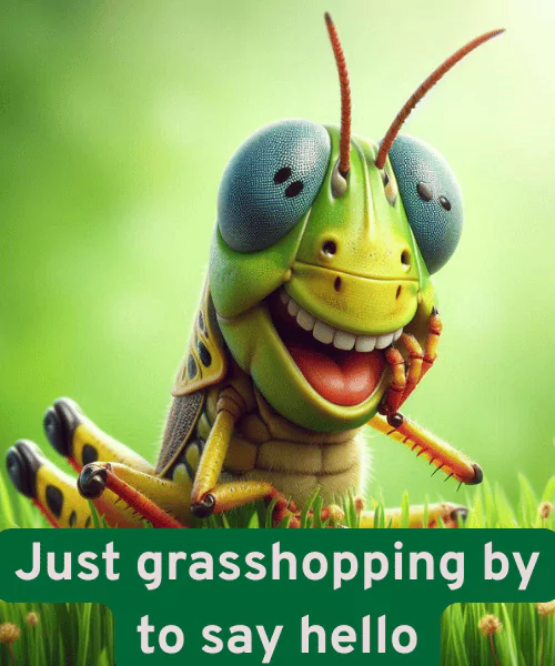 139 Grasshopper Puns That will Make You Hop with Laughter 2 Best Grasshopper Puns