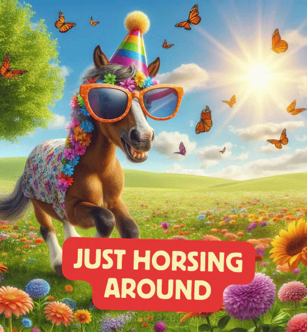 212 Horse Puns: Best Funny Cute and Clever Horse Wordplay 2 Best Horse Puns