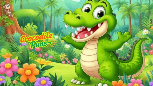 186 Crocodile Puns That Will Snap You Into Laughter 1 Crocodile puns