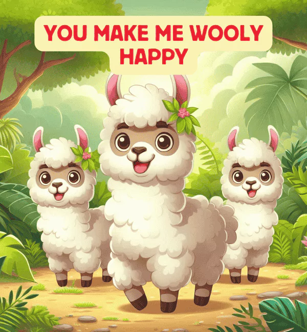No Probllama: 200+ Hilarious Best Llama Puns You will Love 4 Cute Llama Puns