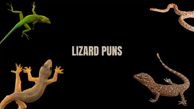 Lizard Puns