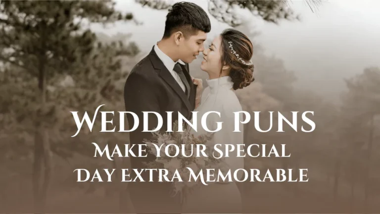 Wedding Puns
