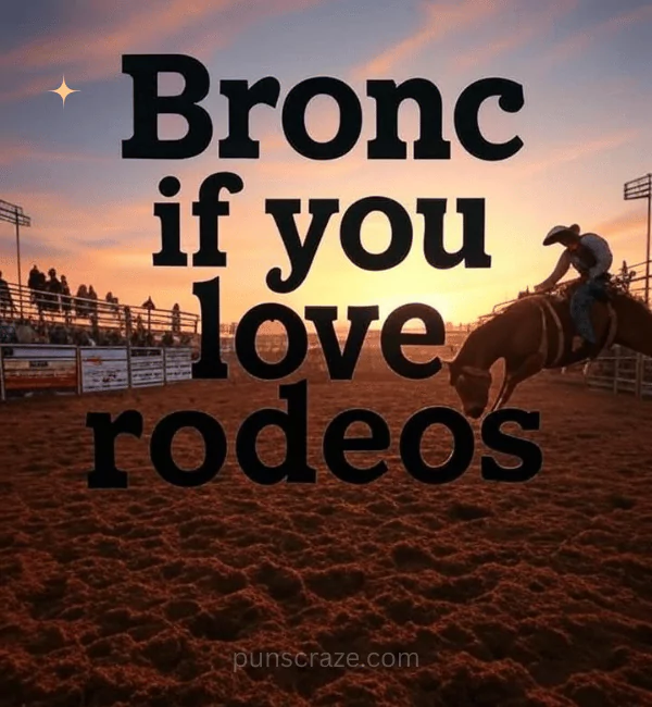 132 Rodeo Puns So Funny You will Drop Your Hat 2 Best Rodeo Puns