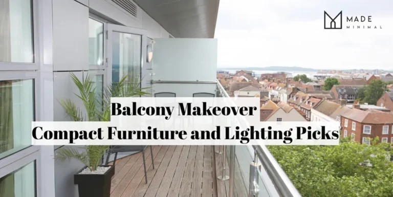 Balcony Makeover: Compact Furniture and Lighting Picks 4 Balcony Makeover Compact Furniture and Lighting Picks