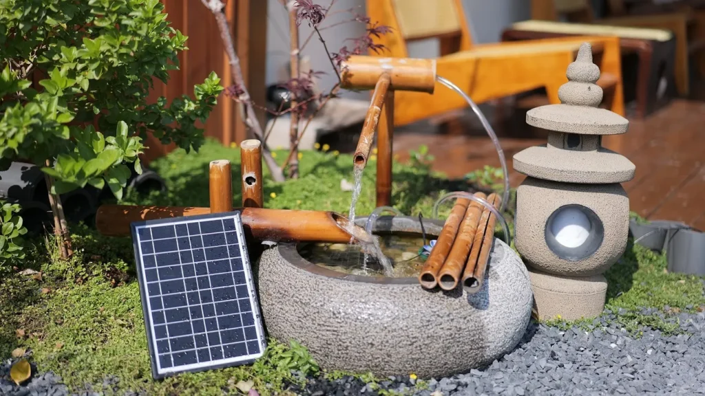 The Perfect Gift for Bird Lovers The Eco Magic of a Solar Powered Bird Bath Fountain 1